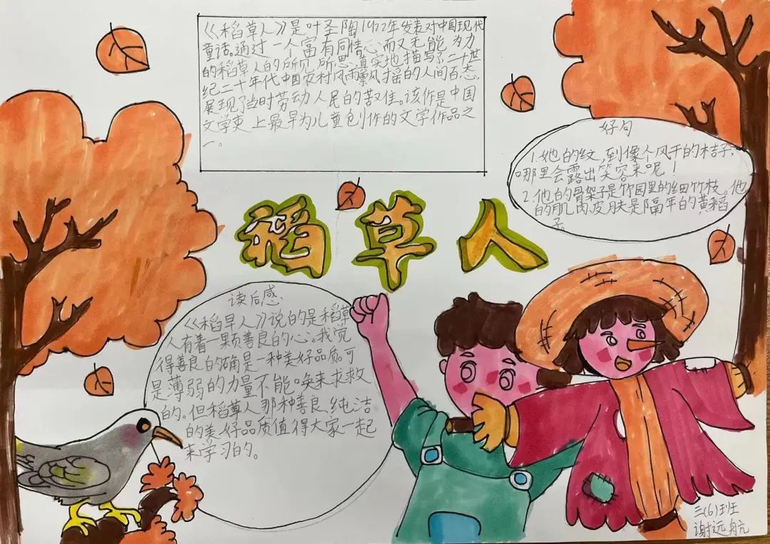 讀整本書，畫手抄報(bào) | 三年級(jí)手抄報(bào)優(yōu)秀作品展示