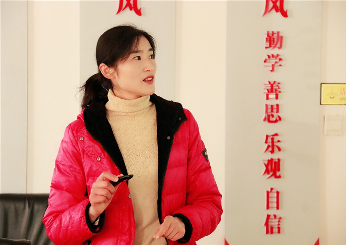 培文教師進(jìn)八中，校園宣傳促交流